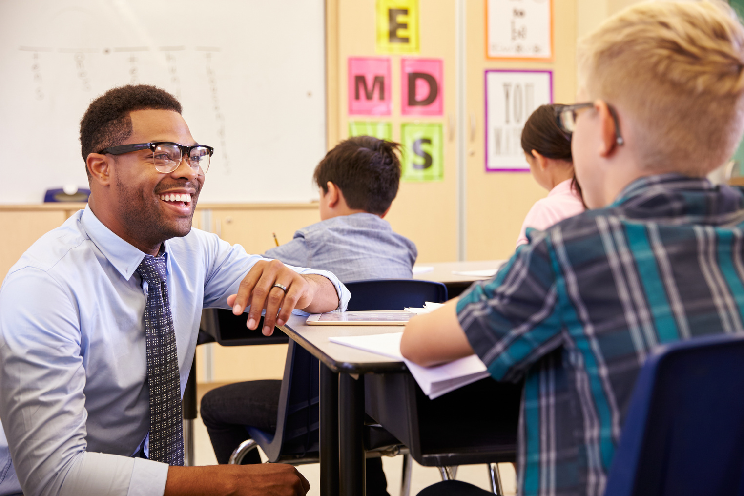 Smiling Teacher 